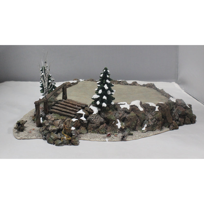 Department 56 | Craggy Cliff Platform | Village Accessories | Please Read