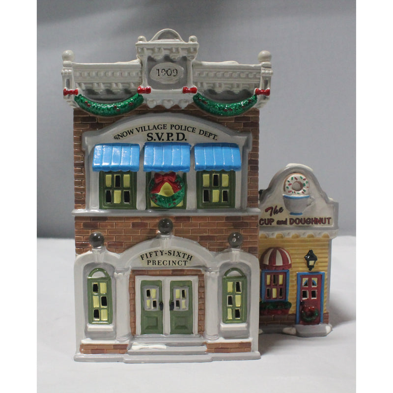 Department 56 | Village Police Station | Snow Village | Please Read