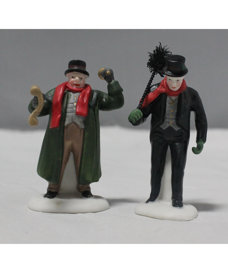 Department 56 | Town Crier & Chimney Sweep | Please Read