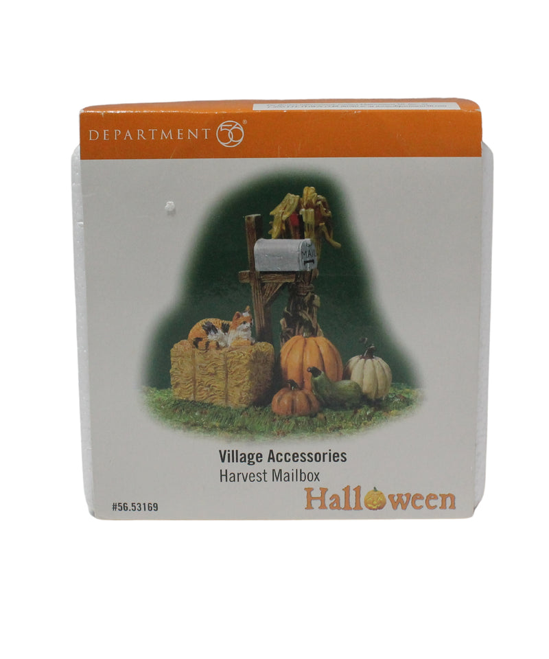 Department 56 |Snow Village | Halloween | Village Accessories - Harvest Mailbox