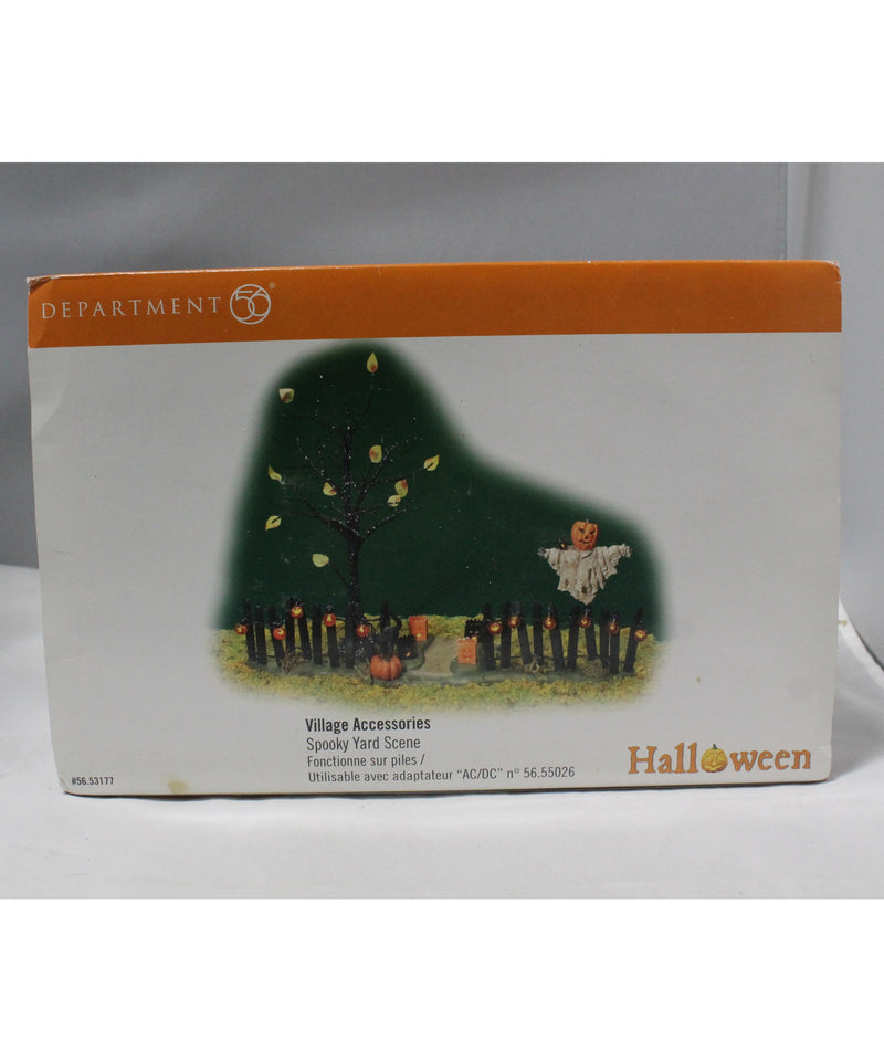 Department 56 | Halloween | Village Accessories - Spooky Yard Scene