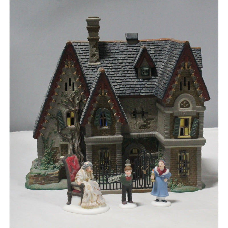 Department 56 | Great Expectations | Satis Manor | Set of 4 |missing book.