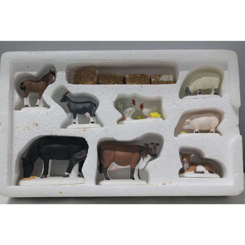 Department 56 | Farm Animals |Set of 8 | Please Read