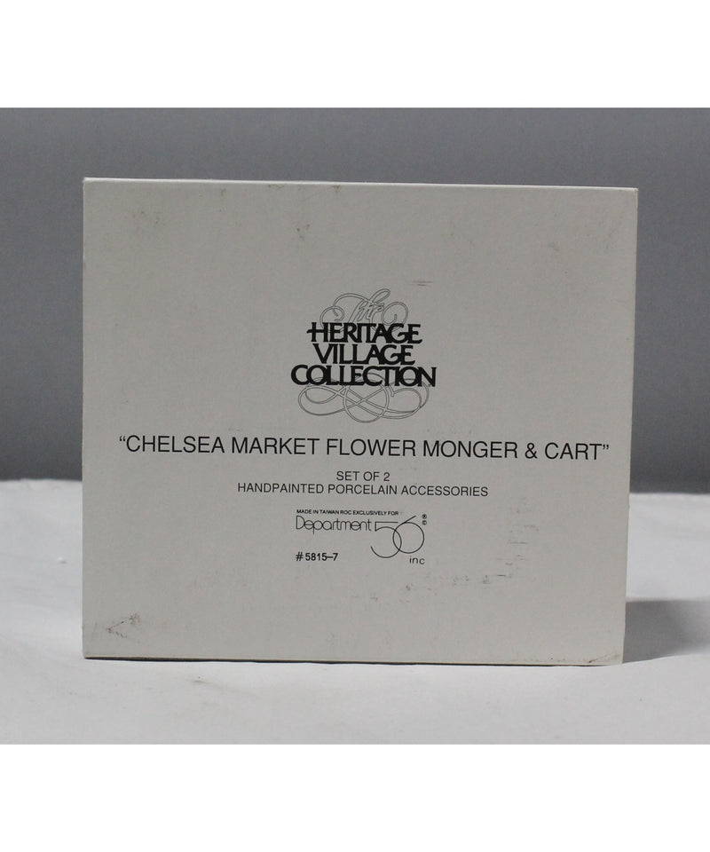 Department 56 | Chelsea Market Flower Monger & Cart | Please Read