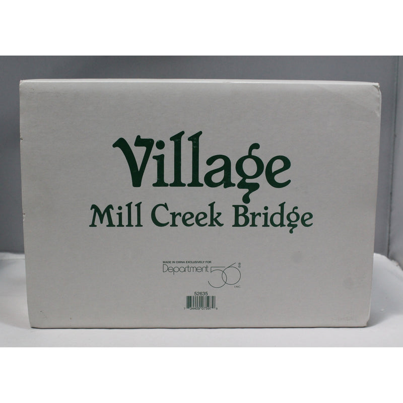 Department 56 | Mill Creek Bridge | Please Read