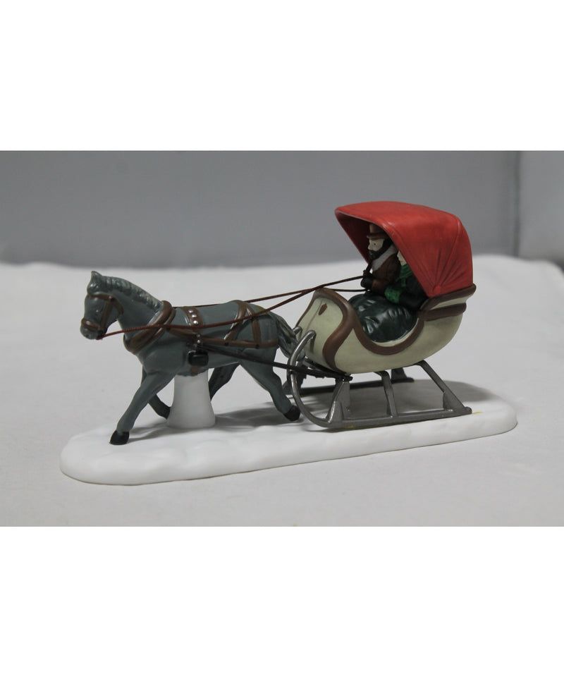 Department 56 | One Horse Open Sleigh | As Is | Please Read