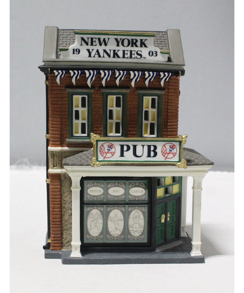 Department 56 | New York Yankees Pub | As Is | Please Read