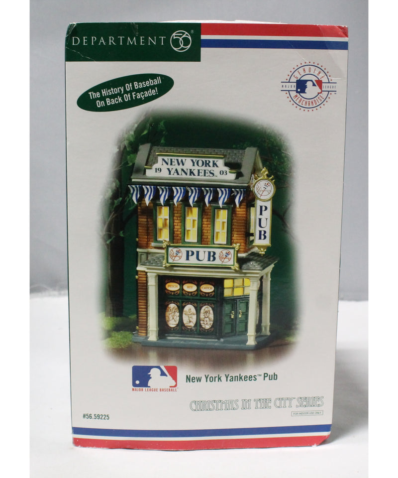 Department 56 | New York Yankees Pub | As Is | Please Read