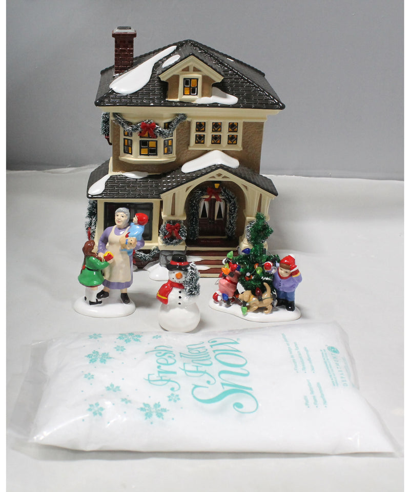 Department 56 | Christmas At Grandma's Gift Set | Please Read