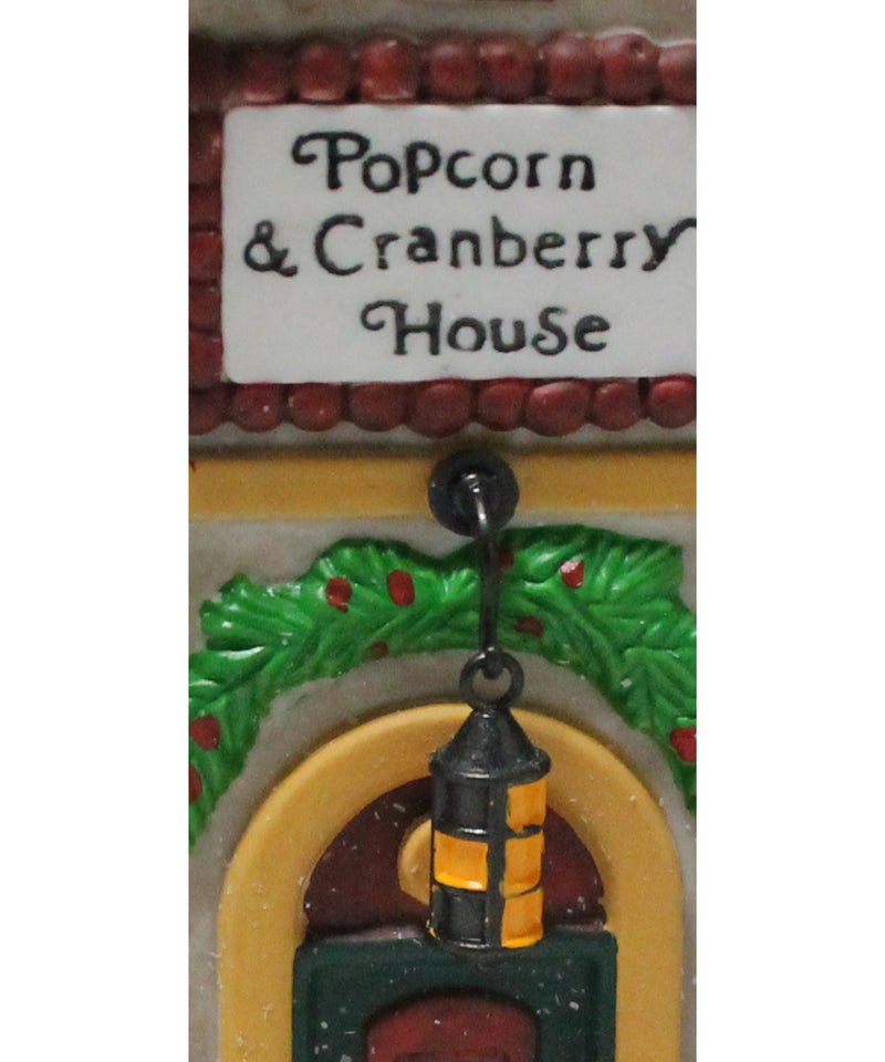 Department 56 | Popcorn & Cranberry House | Please Read | As Is