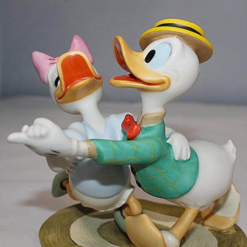 WDCC Daisy & Donald - Oh Boy, What a Jitterbug! | 41024 | AS IS