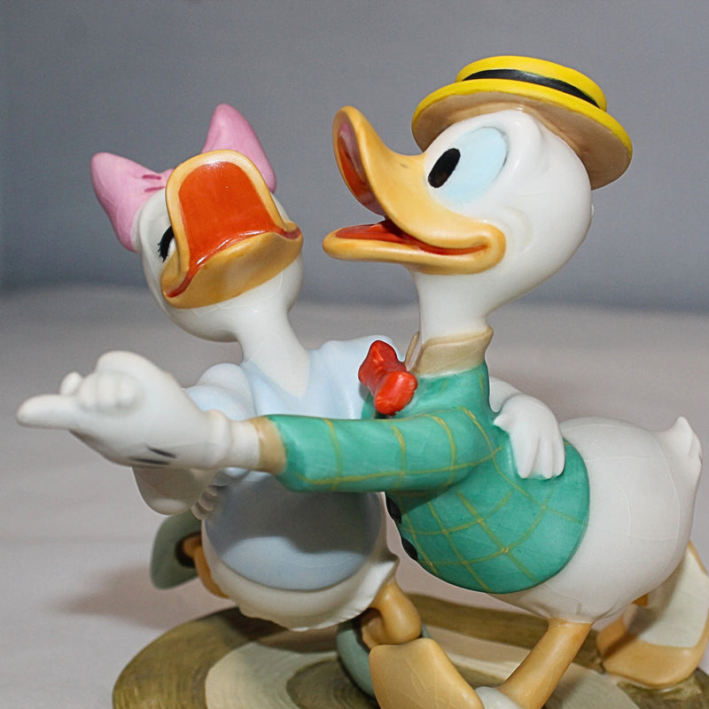 WDCC Daisy & Donald - Oh Boy, What a Jitterbug! | 41024 | AS IS