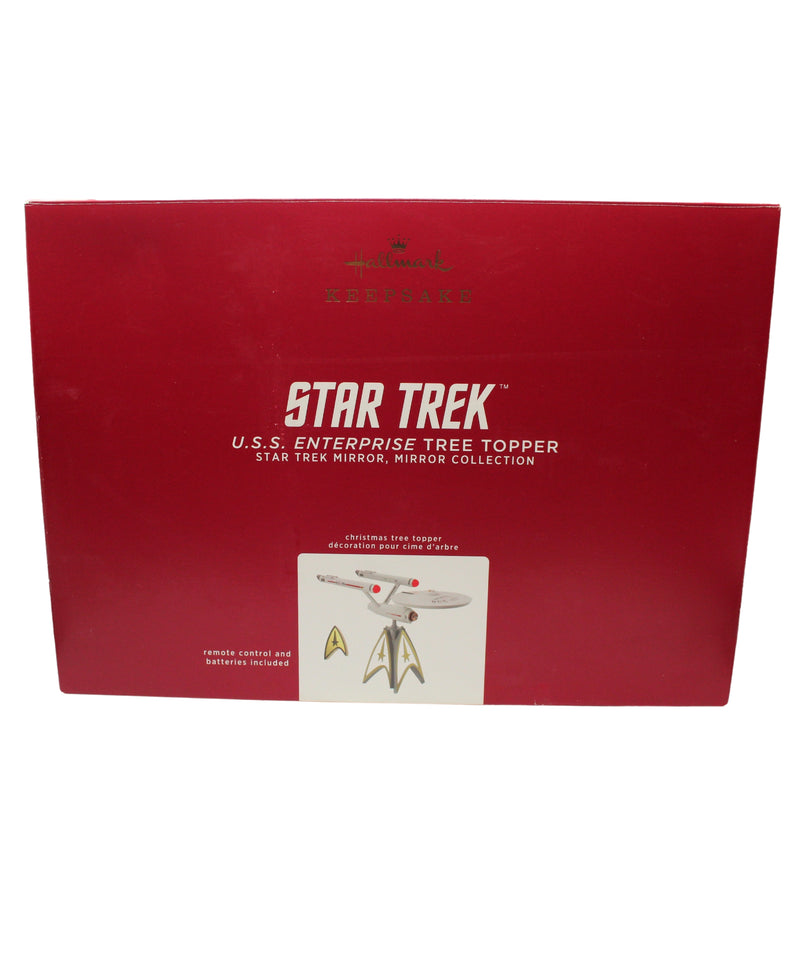 Hallmark: QXI6004 U.S.S. Enterprise Tree Topper | Star Trek