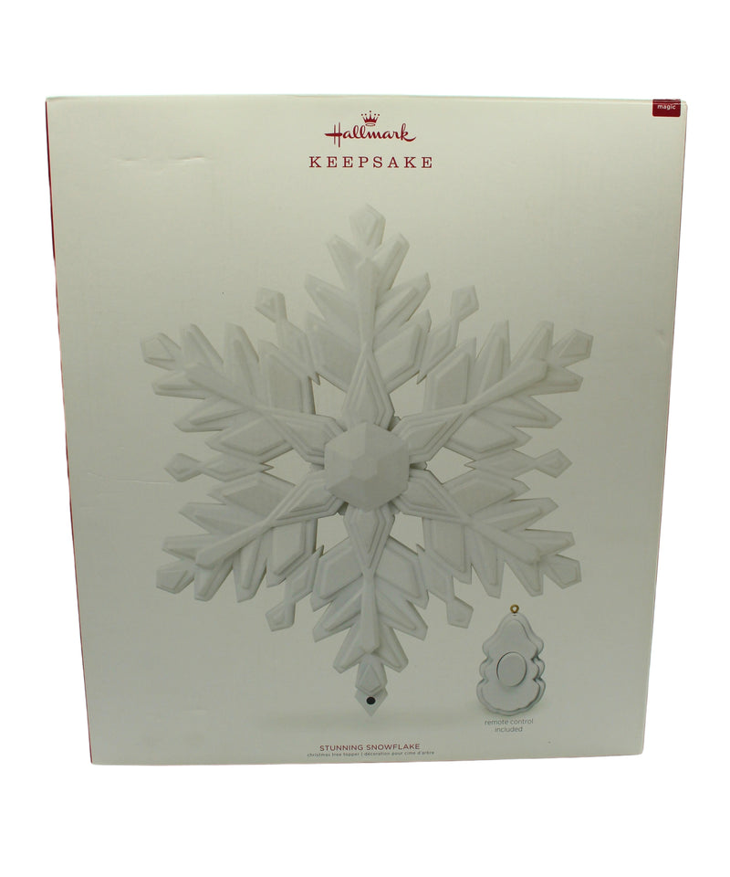 Hallmark: QFM1246 Stunning Snowflake| Tree Topper