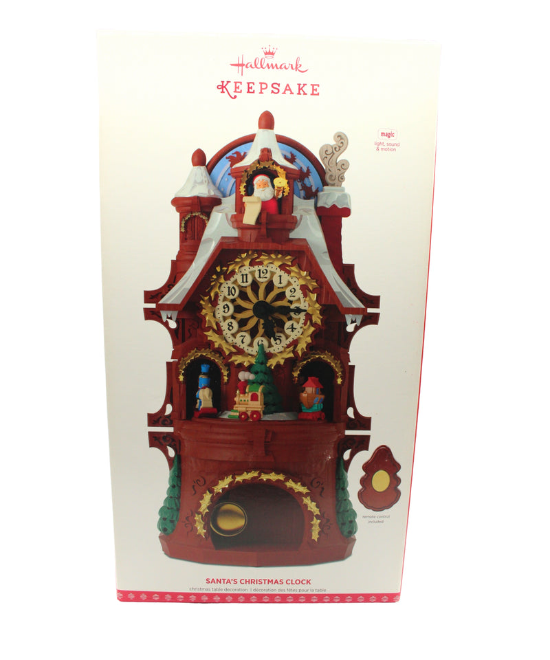 Hallmark: QFM1232 | Santa's Christmas Clock | Table Decoration