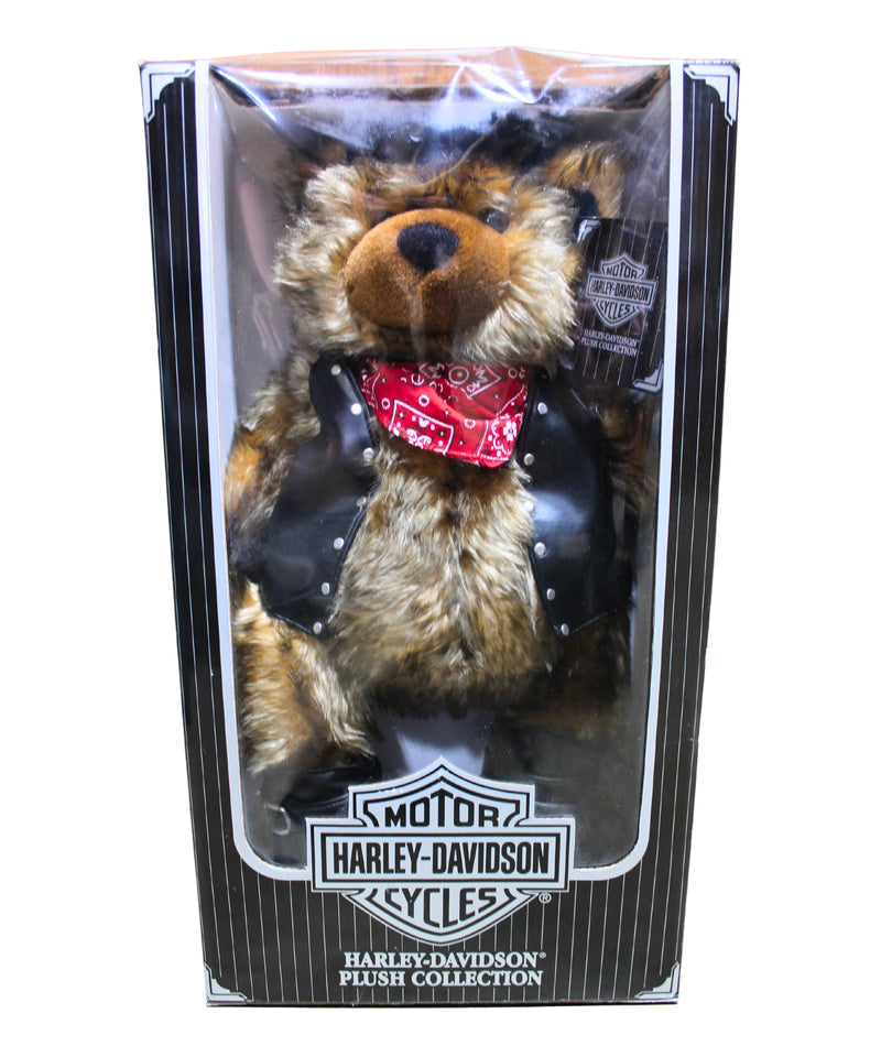 Harley-Davidson Plush Collection  GH4304 | Brown with Cap & Boots - Gift Bear