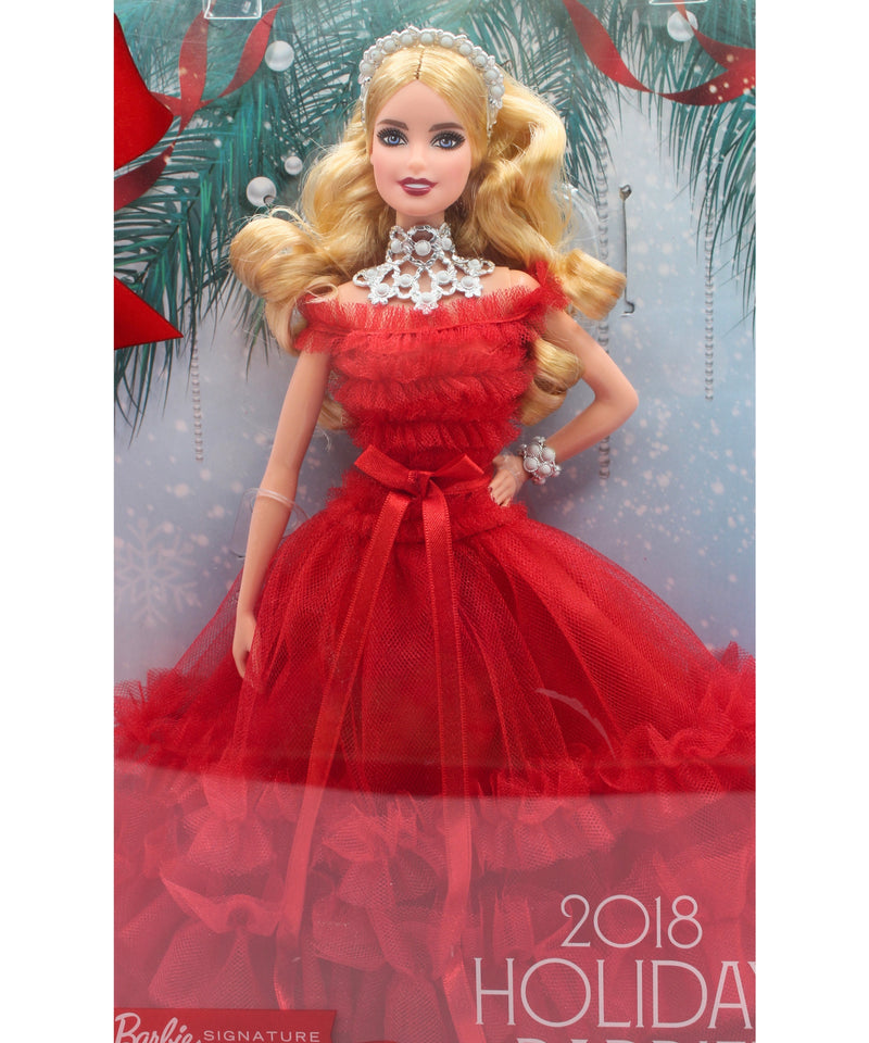 Barbie | 2018 Holiday Barbie | Non-Mint Box