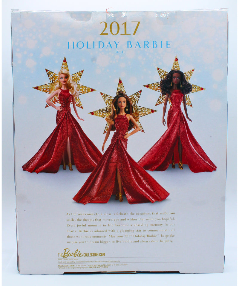 Barbie | 2017 Holiday Barbie | Non-Mint Box