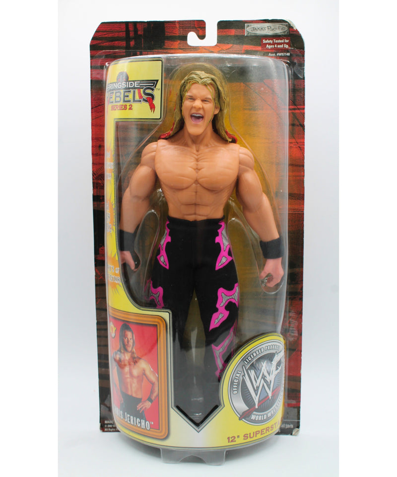 Jakks Pacific/WWF | Chris Jericho Ringside Rebels Series 2 | Non-Mint box