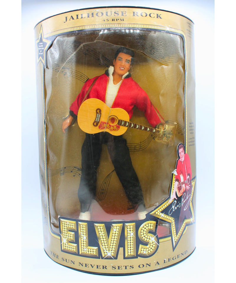 Hasbro | 1993 Jailhouse Rock 45RPM Elvis | Damaged Box