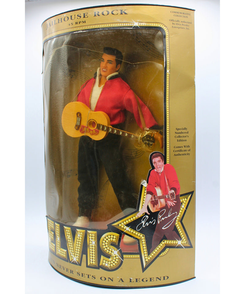 Hasbro | 1993 Jailhouse Rock 45RPM Elvis | Damaged Box