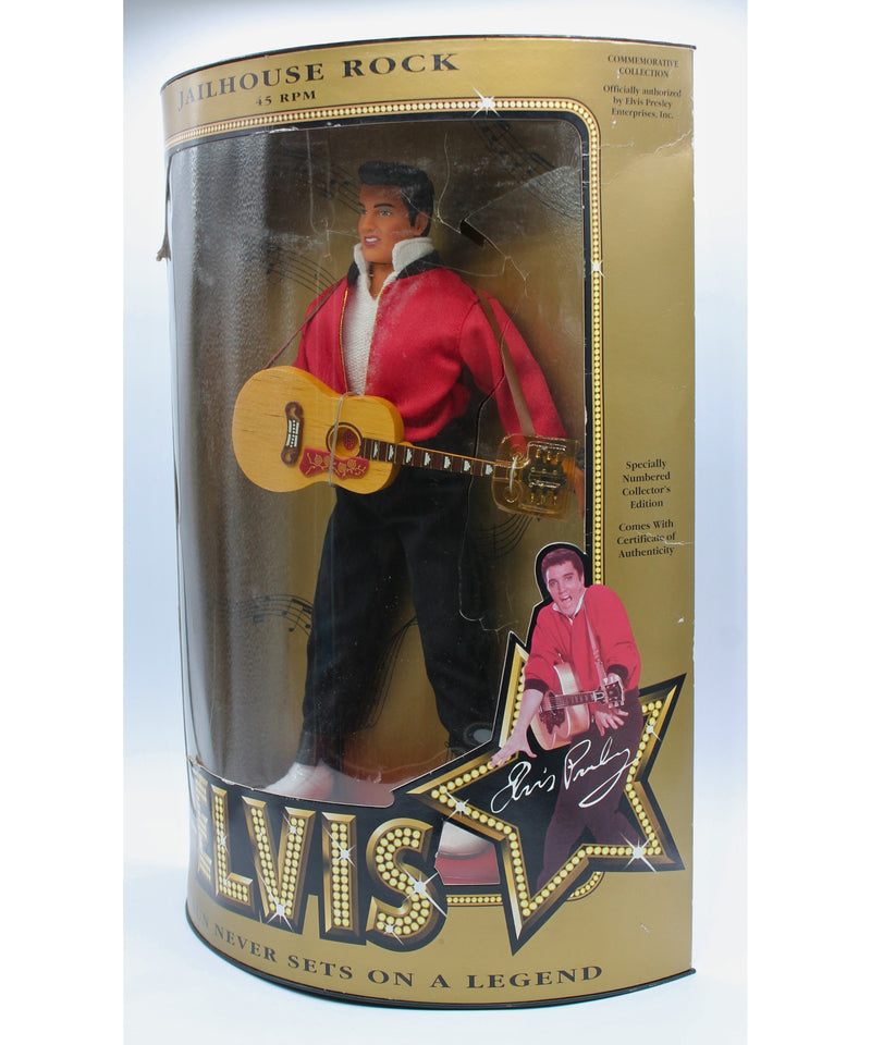 Hasbro | 1993 Jailhouse Rock 45RPM Elvis | Damaged Box