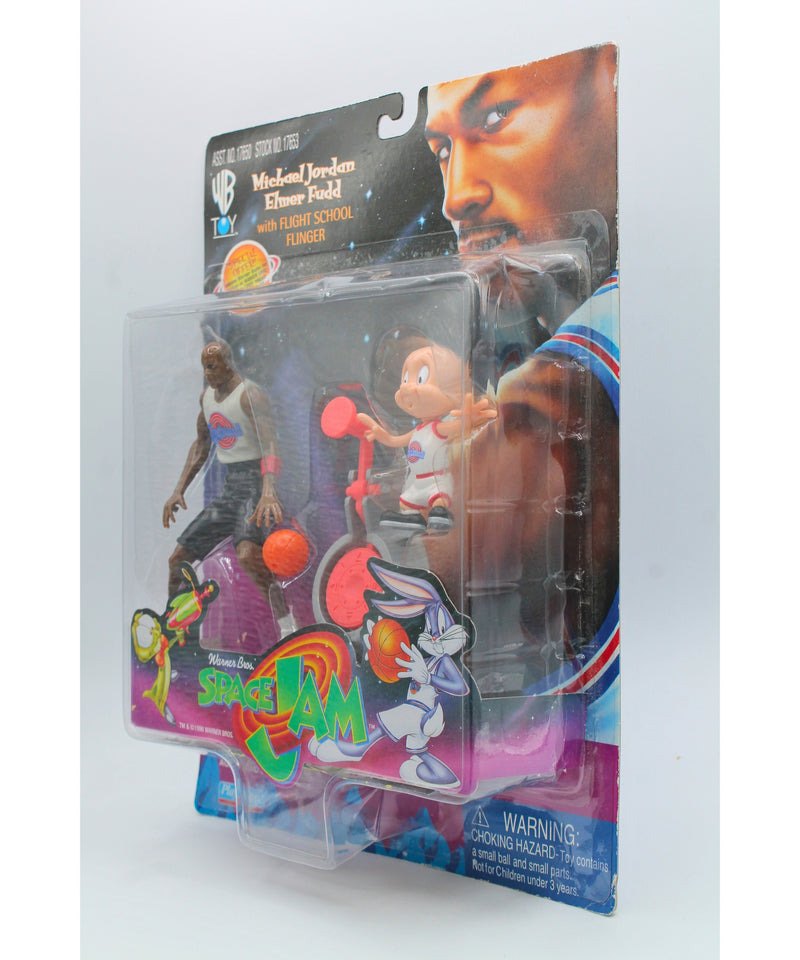 Warner Bros | Space Jam Michael Jordan & Elmer Fudd | Non-Mint Box