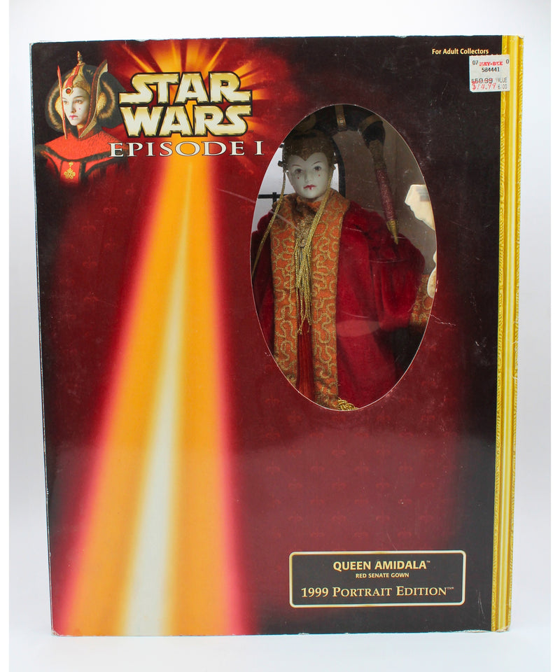 Hasbro | Star Wars Queen Amidala - Red Senate Gown | Non-Mint Box