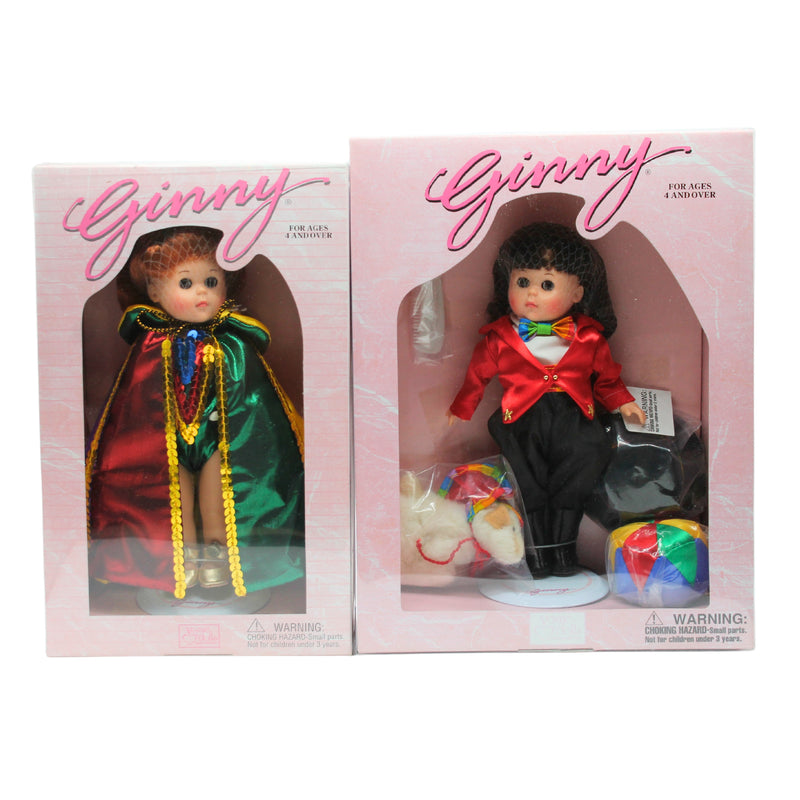 Vogue Dolls | Ginny Ring Master & Ginny Trapeze Artist | Non-Mint Boxes