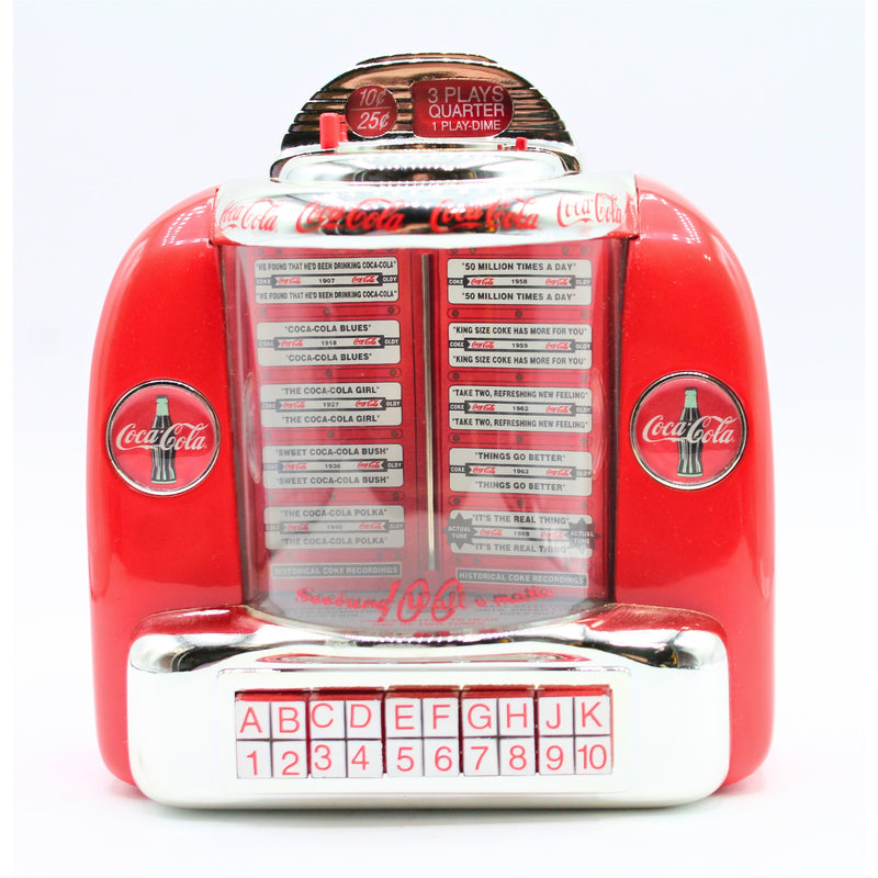 Coca-Cola | Coca-Cola Mini Jukebox Bank | Scratches