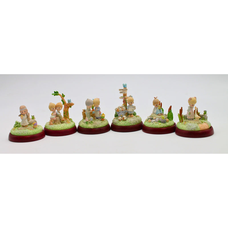 Precious Moments | Lot of 6: 1995 Miniature Figurines | Non-Mint Boxes