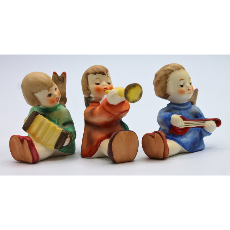 Hummel | Lot of 3: Angels with Lute, Horn & Accordion | No Boxes