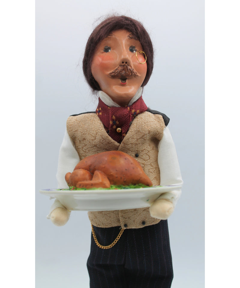 Byers Choice | Lot of 2: 2005 Thanksgiving Dolls | Pie Detached