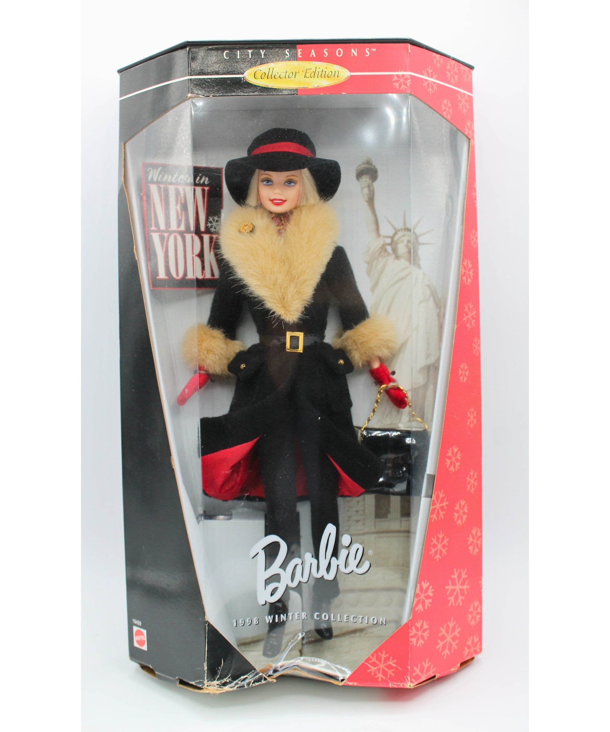 Barbie | 1998 Winter in New York | Damaged Box