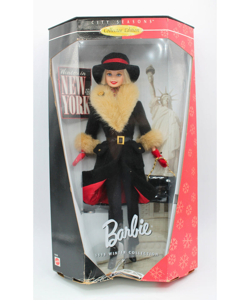 Barbie | 1998 Winter in New York | Damaged Box