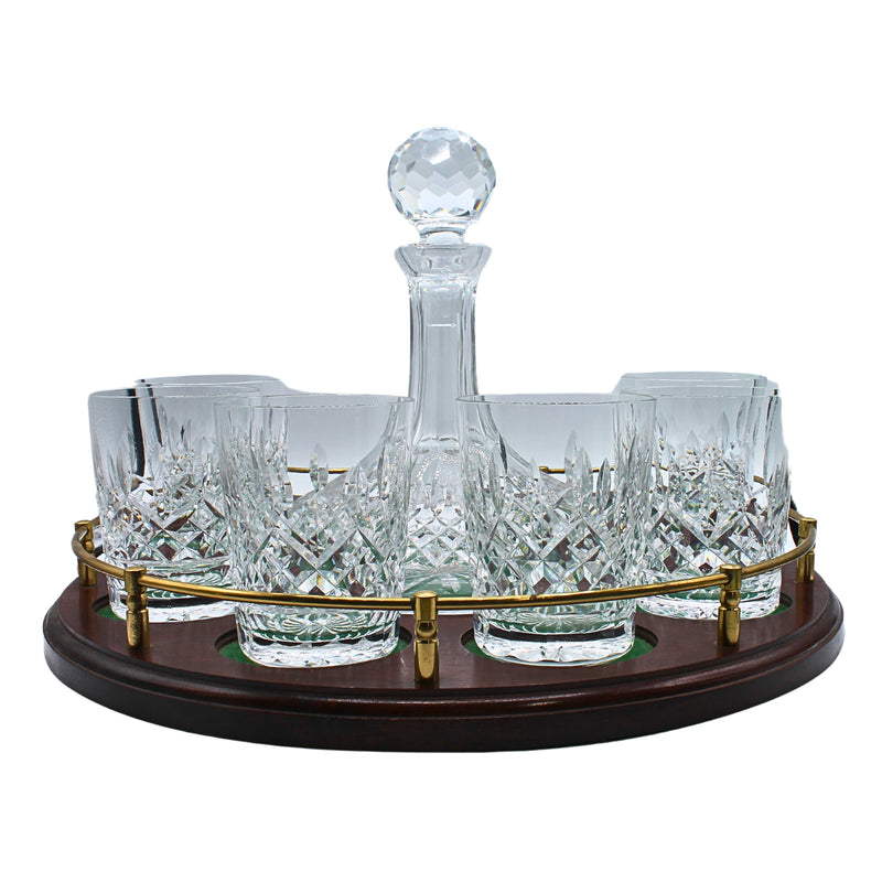 Waterford  | Tray with Decanter & Double Old Fashioned Glasses | No Box