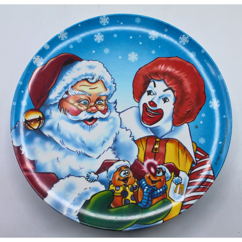 McDonald's | Lot of 7: Ronald McDonald Plates | Scratches