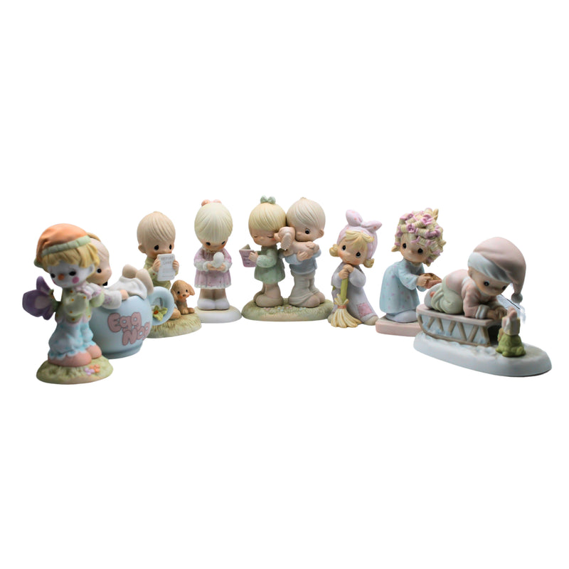 Precious Moments | Lot of 8: Precious Moments Figurines