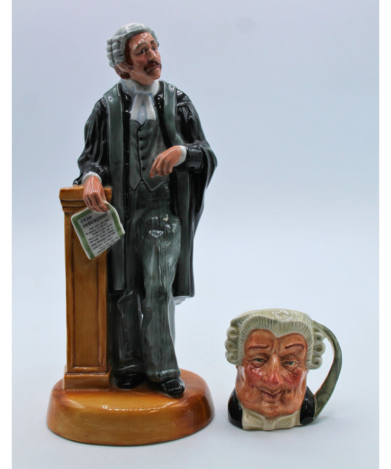 Royal Doulton | Lot of 2: The Lawyer | No Box