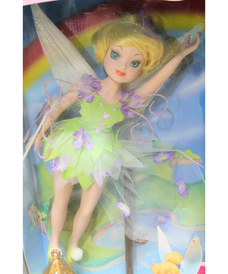 Brass Key | Tinker Bell Porcelain Keepsake Doll | Non-Mint Box