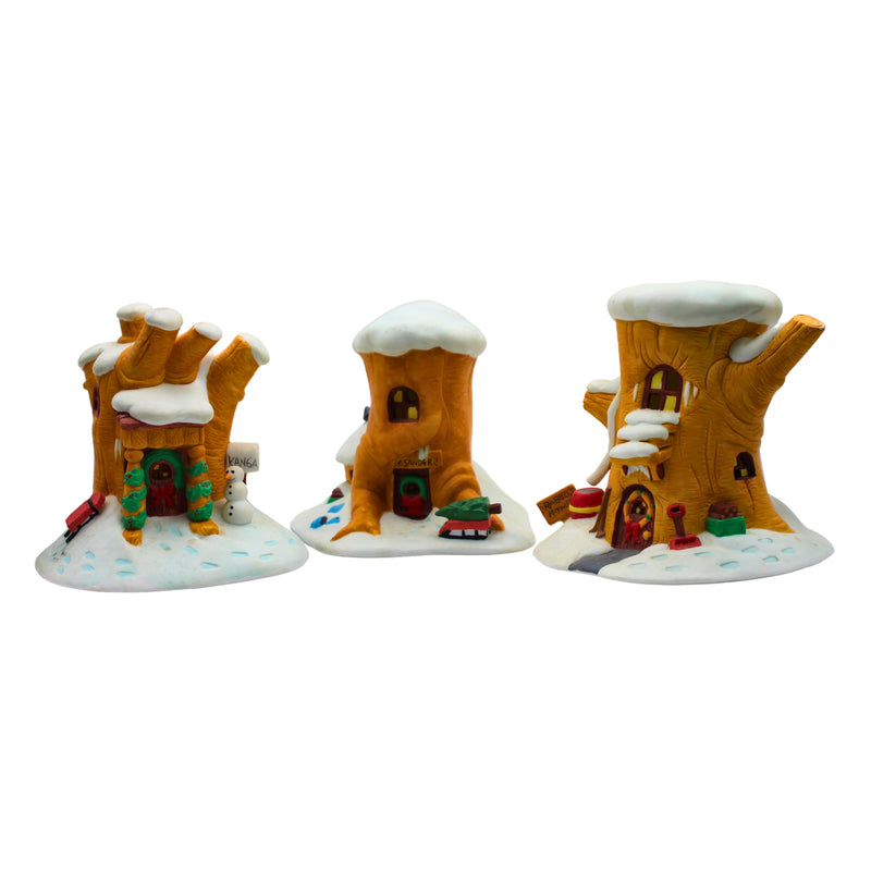 Disney | Lot of 3: Light up Pooh Homes | Missing Lights