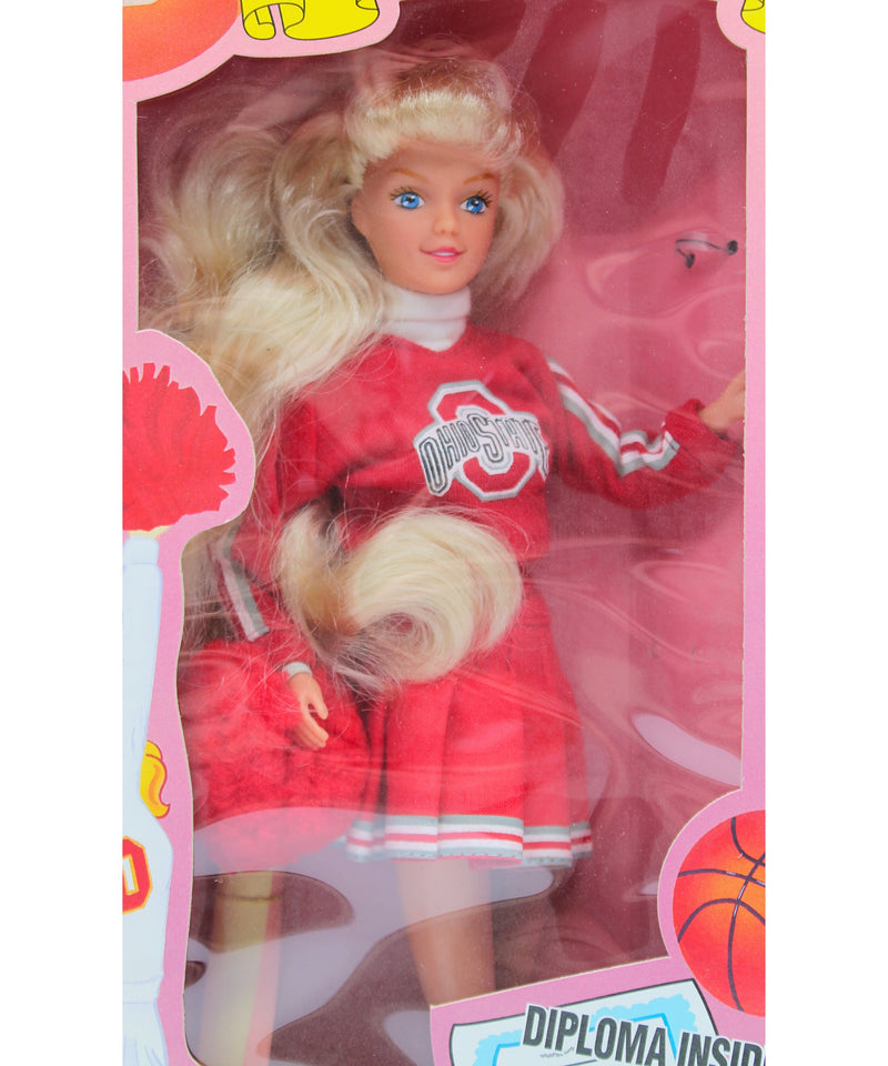 Ohio State Collegiate Cheerleader Doll