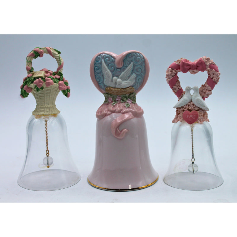 Avon | Lot of 3: Hearts and Love Bells | Non-Mint Boxes