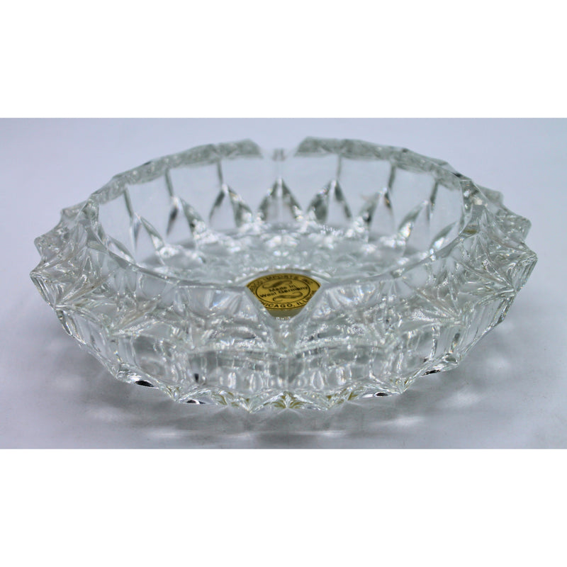 Lot of 2: Crystal Ashtray and Bowl | Scratches