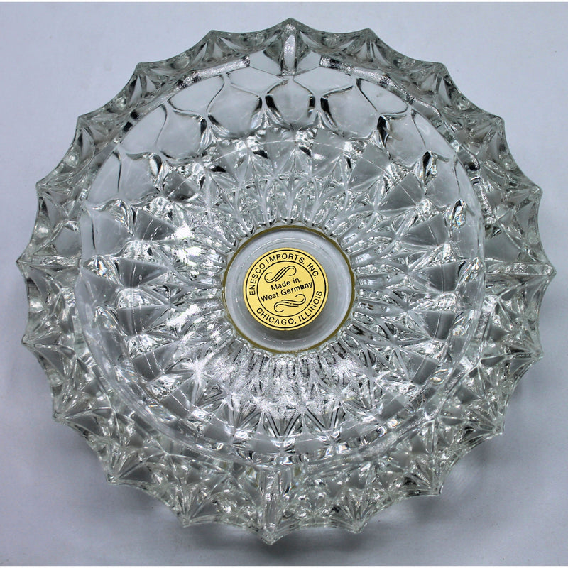 Lot of 2: Crystal Ashtray and Bowl | Scratches