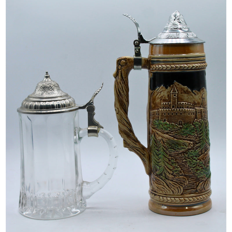 Lot of 2: Beer Steins | Scratched