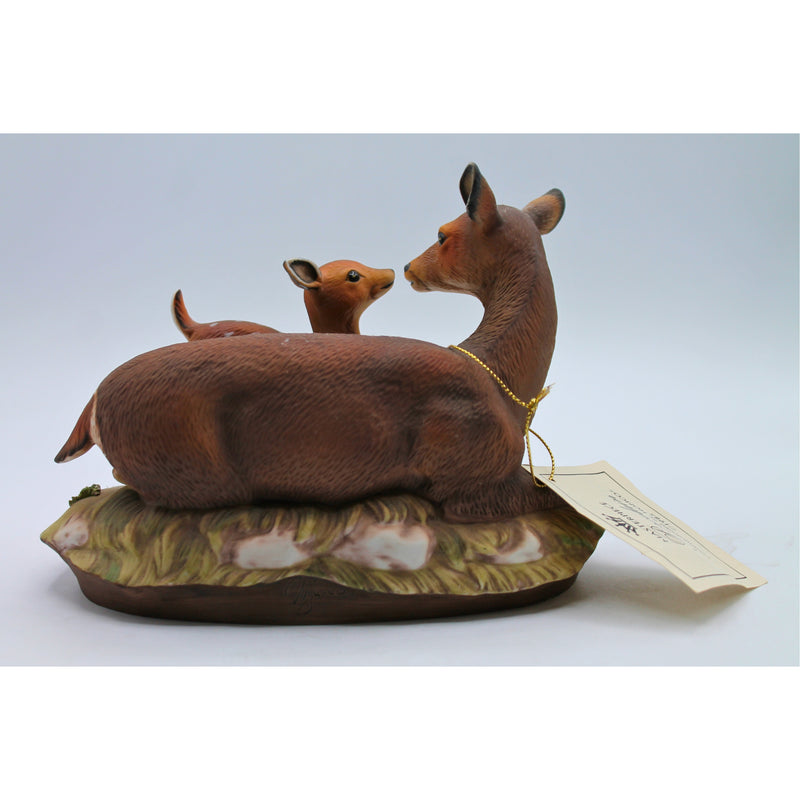 Homco | Fawn with Mother | No Box