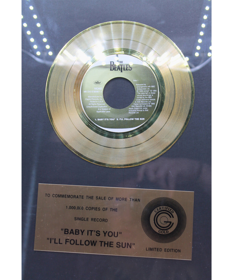 The Beatles Commemorative Award | Damaged Frame