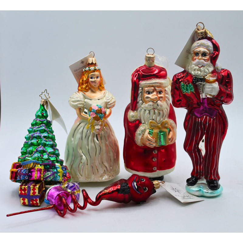 Lot of 5: Christmas Ornaments | No Original Box