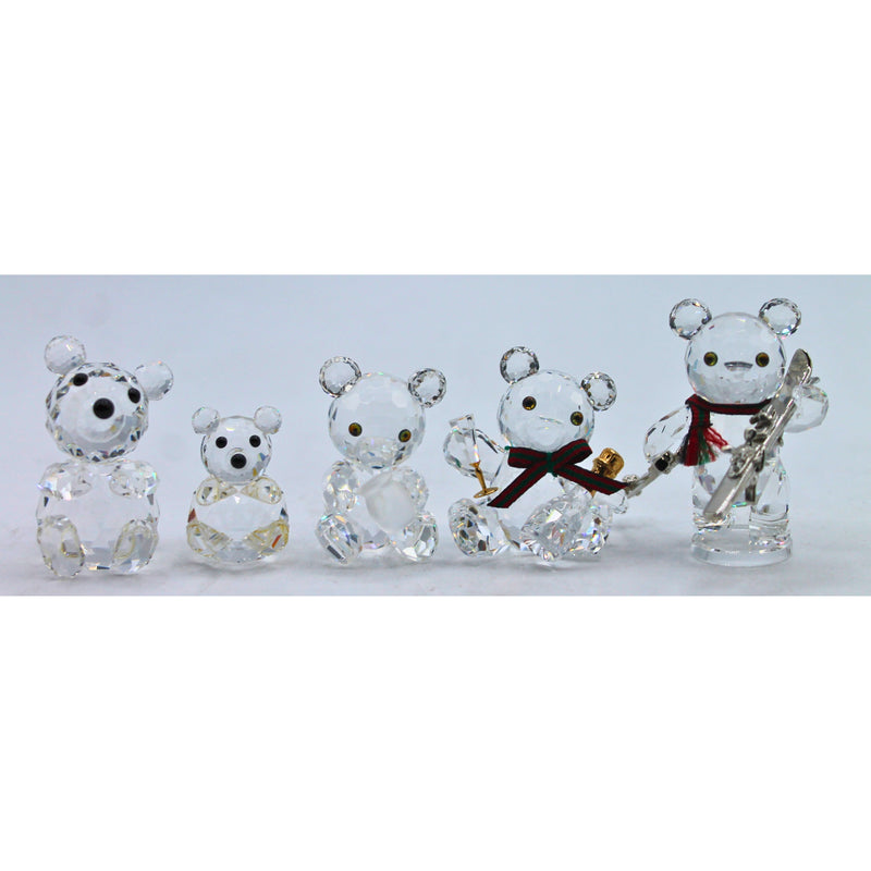 Swarovski | Lot of 5: Bears | Damaged